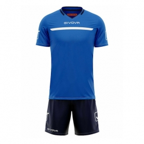 Givova Outlet dresi One Rojal-Črna | Nogometni dres | Givova