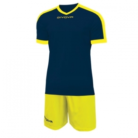 Givova Outlet dresi Revolution Modra-Rumena | Nogometni dres | Givova