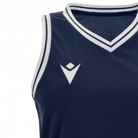 Macron Sportswear Košarkarski dresi / Hlačke Tellurium BLUWHI | Ženski košarkarski dres | Macron Sportswear