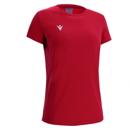 Macron Sportswear Ženske majice / Ženske polo majice Lute RED | Ženska majica s kratkimi rokavi | Macron Sportswear