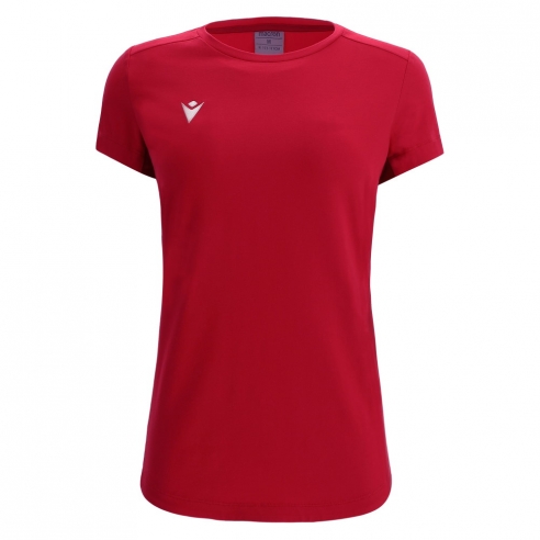 Macron Sportswear Ženske majice / Ženske polo majice Lute RED | Ženska majica s kratkimi rokavi | Macron Sportswear