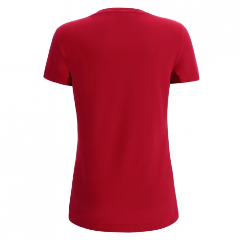 Macron Sportswear Ženske majice / Ženske polo majice Lute RED | Ženska majica s kratkimi rokavi | Macron Sportswear