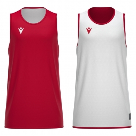 Macron Sportswear Košarkarski dresi / Hlačke X500 Shirt REDWHI | Obojestranski košarkarski dres | Macron Sportswear 2