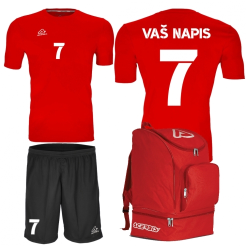 Acerbis Cici paketi Ciciban 2 Rdeča | Otroški nogometni komplet | Acerbis