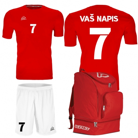 Acerbis Cici paketi Ciciban 2 Rdeča | Otroški nogometni komplet | Acerbis