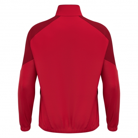 Macron Sportswear Moški zgornji deli trenirk Poseidon RED | Zgornji del trenirke | Macron Sportswear