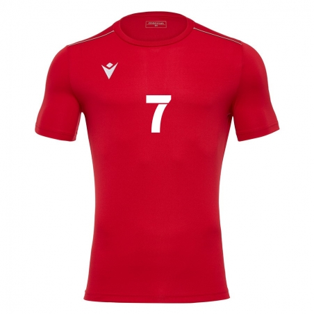 Macron Sportswear Kompleti s tiskom Cici Rigel Basic Rdeča | Otroški nogometni dres | Macron Sportswear