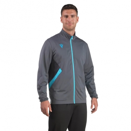 Macron Sportswear Moški zgornji deli trenirk Raijin GRYLBLU | Zgornji del trenirke | Macron Sportswear