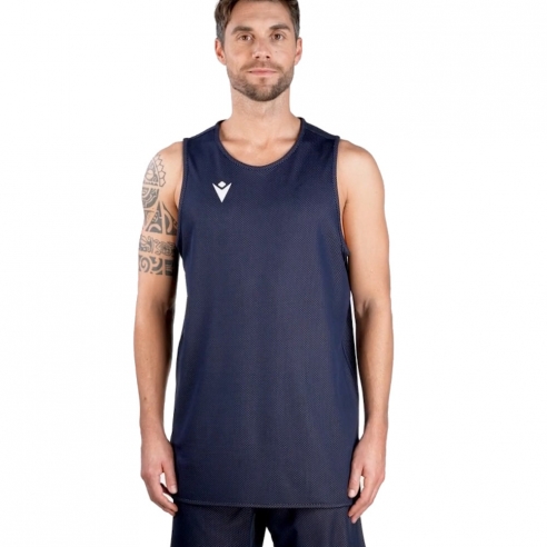 Macron Sportswear Košarkarski dresi / Hlačke X500 Shirt BLAWHI | Obojestranski košarkarski dres | Macron Sportswear