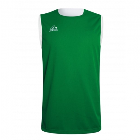 Outlet dresi Larry shirt Zelena-Bela | Košarkarski dres | Acerbis