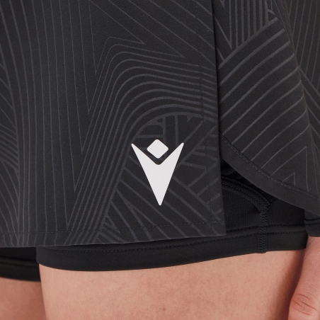 Macron Sportswear Ženske kratke hlače / Pajkice / Krila Cecilia II Icon BLA | Žensko Padel/Tenis krilo | Macron Sportswear