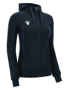 Macron Sportswear Ženski zgornji deli trenirk Bass Hoodie BLU | Ženska športna trenirka | Macron Sportswear