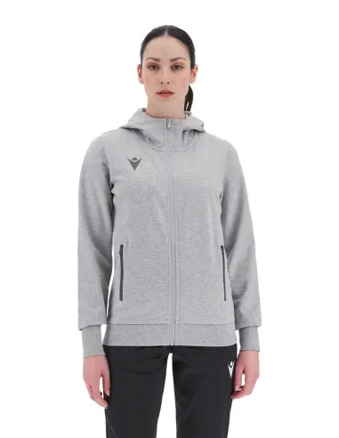 Macron Sportswear Ženski zgornji deli trenirk Drum Hoodie BLA | Ženska športna trenirka | Macron Sportswear