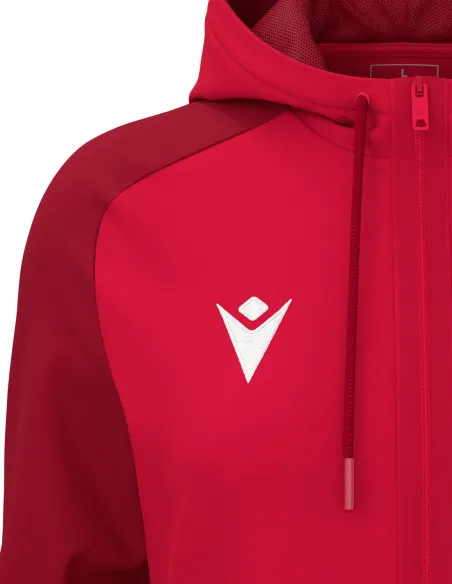 Macron Sportswear Ženski zgornji deli trenirk Atlas | Ženska trenirka | Ženski hoodie z zadrgo | Macron Sportswear