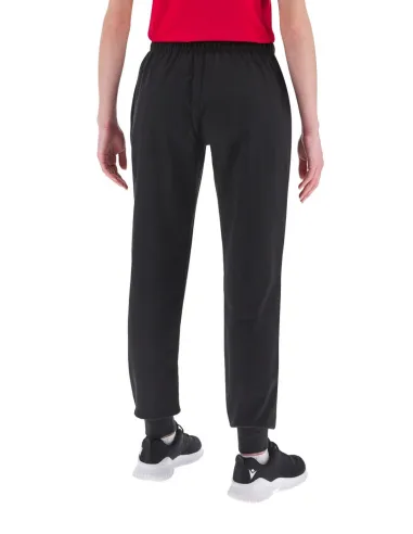 Macron Sportswear Ženski spodnji deli trenirk Cymbal Črna | Ženska športna trenirka hlače | Macron Sportswear