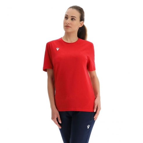 Macron Sportswear Moške majice / Moške polo majice Boost Hero SIN RED | Kratka Majica | Macron Sportswear