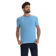 Macron Sportswear Moške majice / Moške polo majice Boost Hero SIN LBLU | Kratka Majica | Macron Sportswear