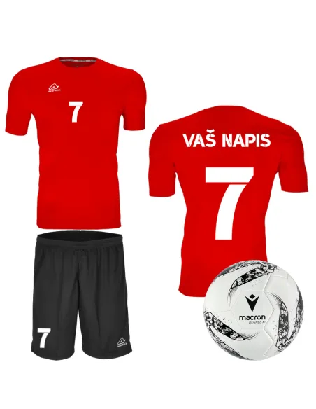 Acerbis Cici paketi Cici Football Rdeča | Otroški nogometni komplet | Acerbis
