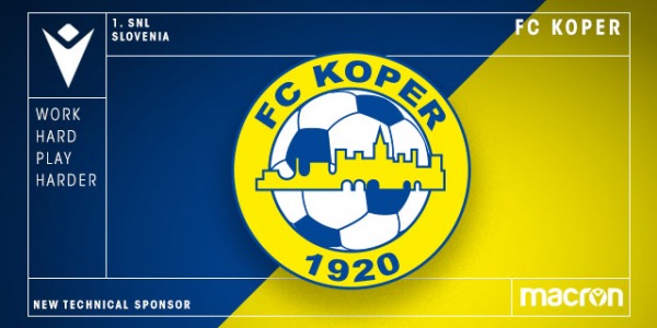Macron je novi tehnični sponzor  F.C. Koper