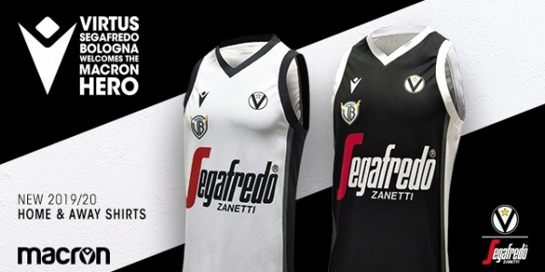 Macron in Virtus Segafredo predstavila nove drese za sezono 2019/2020